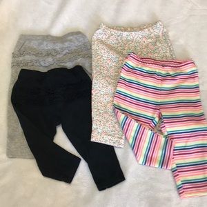 Baby girl 4 pack pants